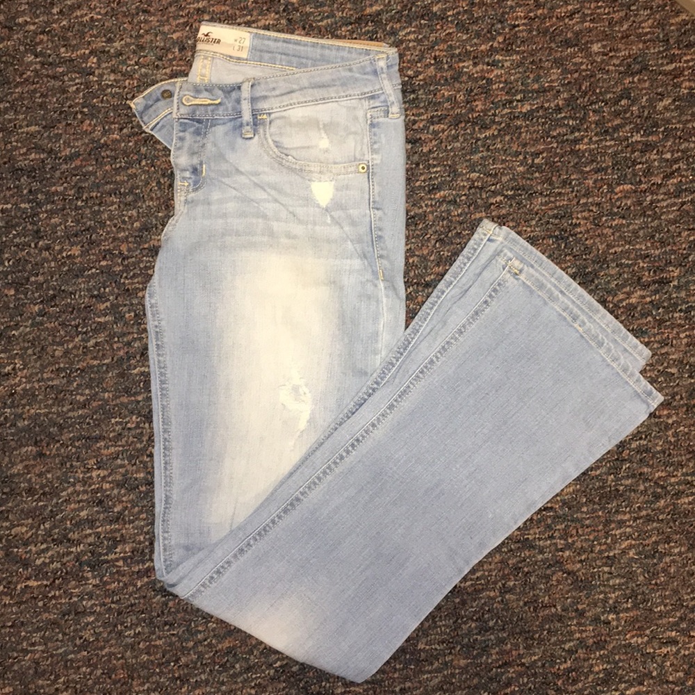 Light wash Hollister Boot Cut Jean